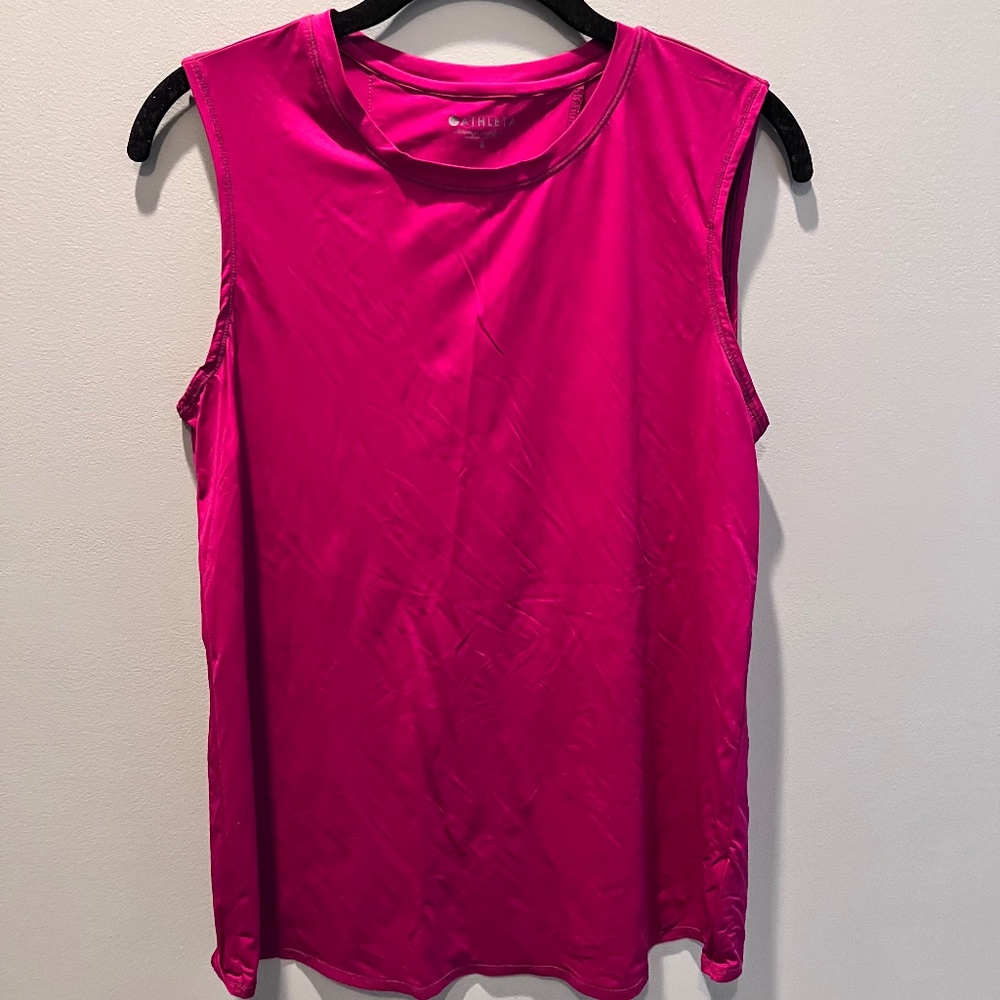 Sleeveless Pink Athleta top